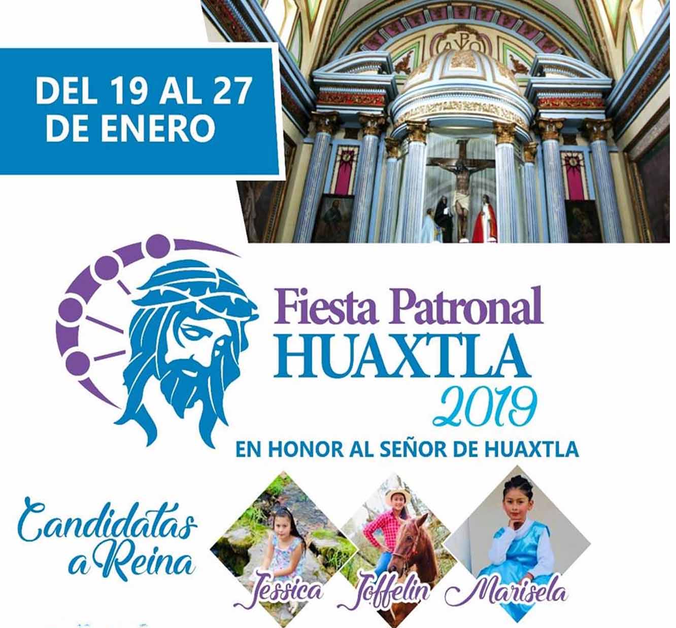 FIESTA PATRONAL HUAXTLA 2019 EN HONOR AL SEOR DE HUAXTLA