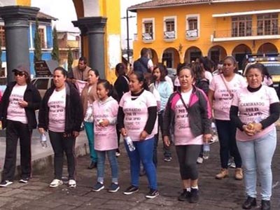   Caminata Por un municipio libre de violencia de Género