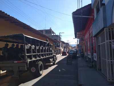 Refuerzan Seguridad en todo el municipio de Tlatlauquitepec